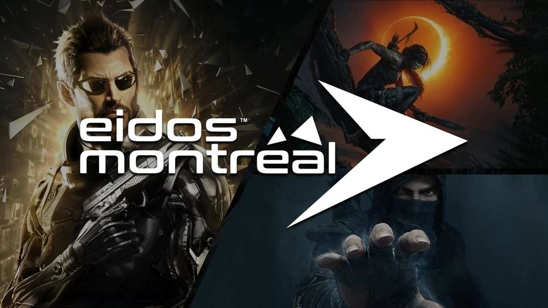 Постер Eidos-Montréal: Мистецтво за кадром культових ігор