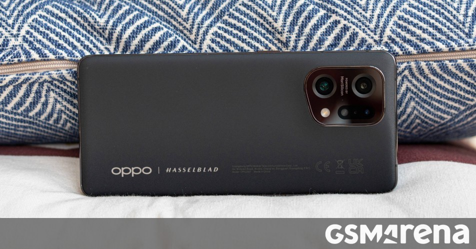 Oppo Find X5 pour examen