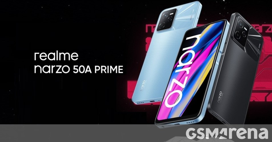 Realme Narzo 50A Prime arrive avec un appareil photo 50MP et une batterie de 5 000 mAh