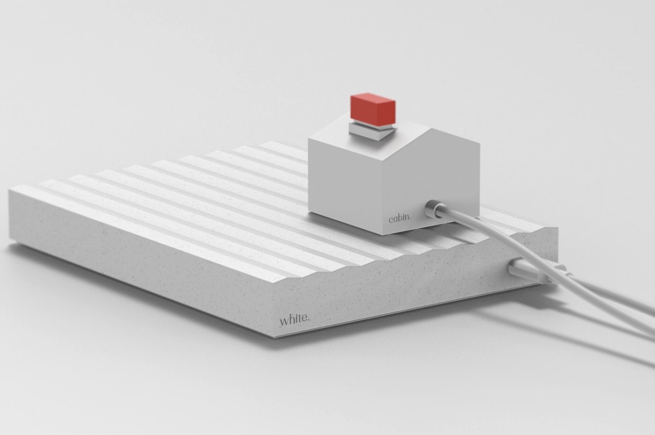 Cet ensemble de cabane enneigée est en fait une solution de stockage USB déguisée