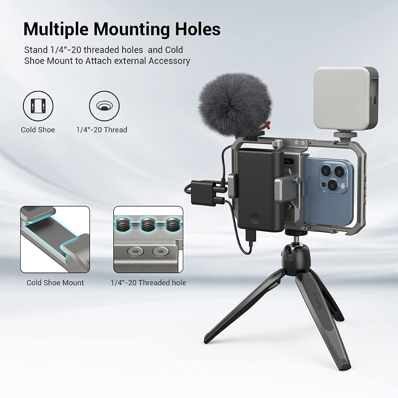 Turn your iPhone into a professional film-making setup with this modular phone-rig-14