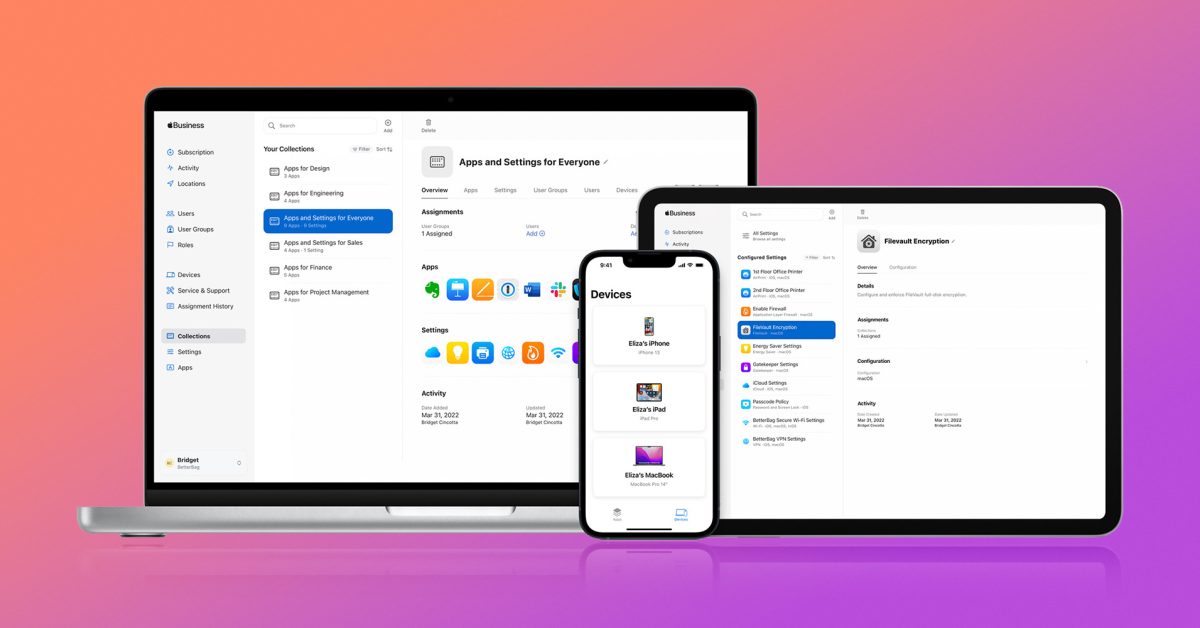 Apple détaille comment Google Workspace s'intégrera à Apple Business Manager
