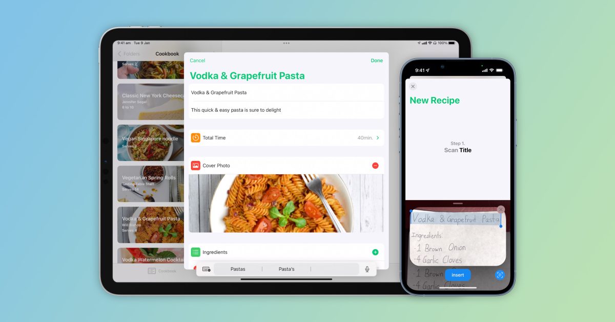 L'application de recettes pour iOS "Pestle" reçoit une mise à jour majeure avec un nouvel éditeur, un scanner de photos, etc.