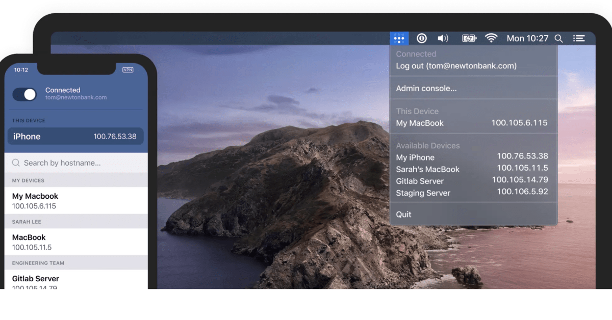 Apple @ Work: Tailscale is a first-principles approach to VPN technology with full macOS and iOS support