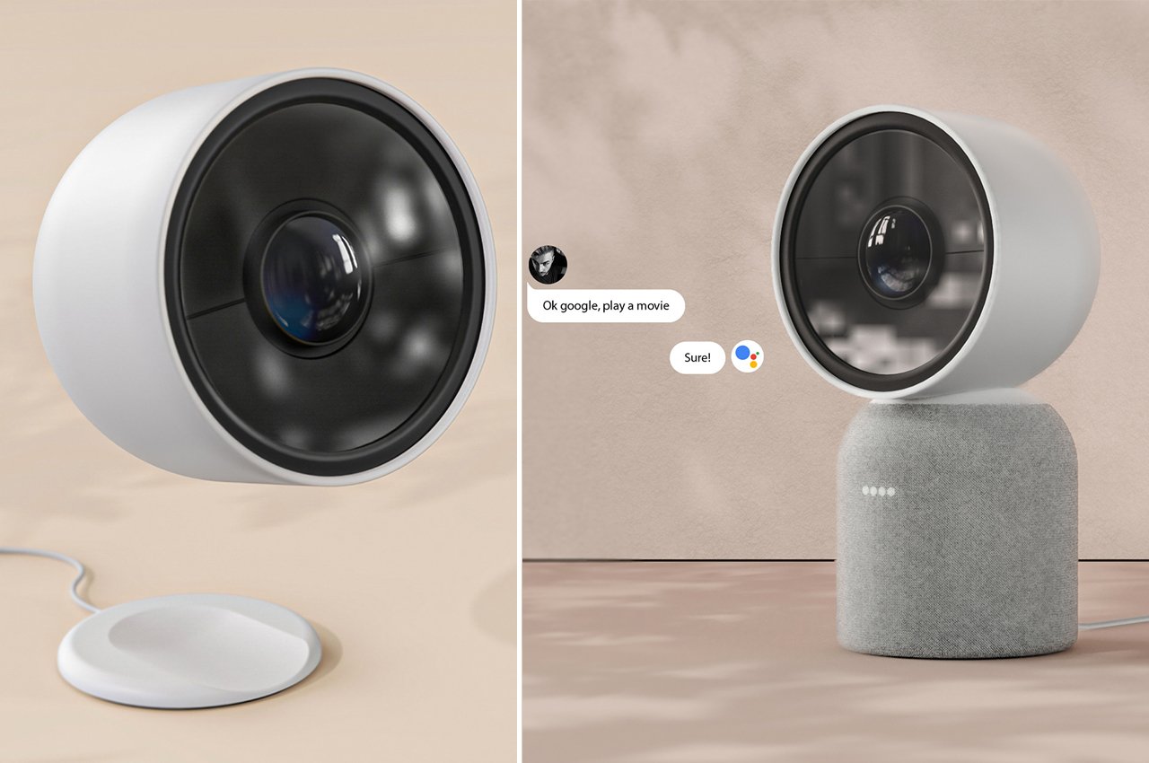Google Cinema projector with its own wireless speaker is the fancy way to bing-watch movies in your ‘Nest’