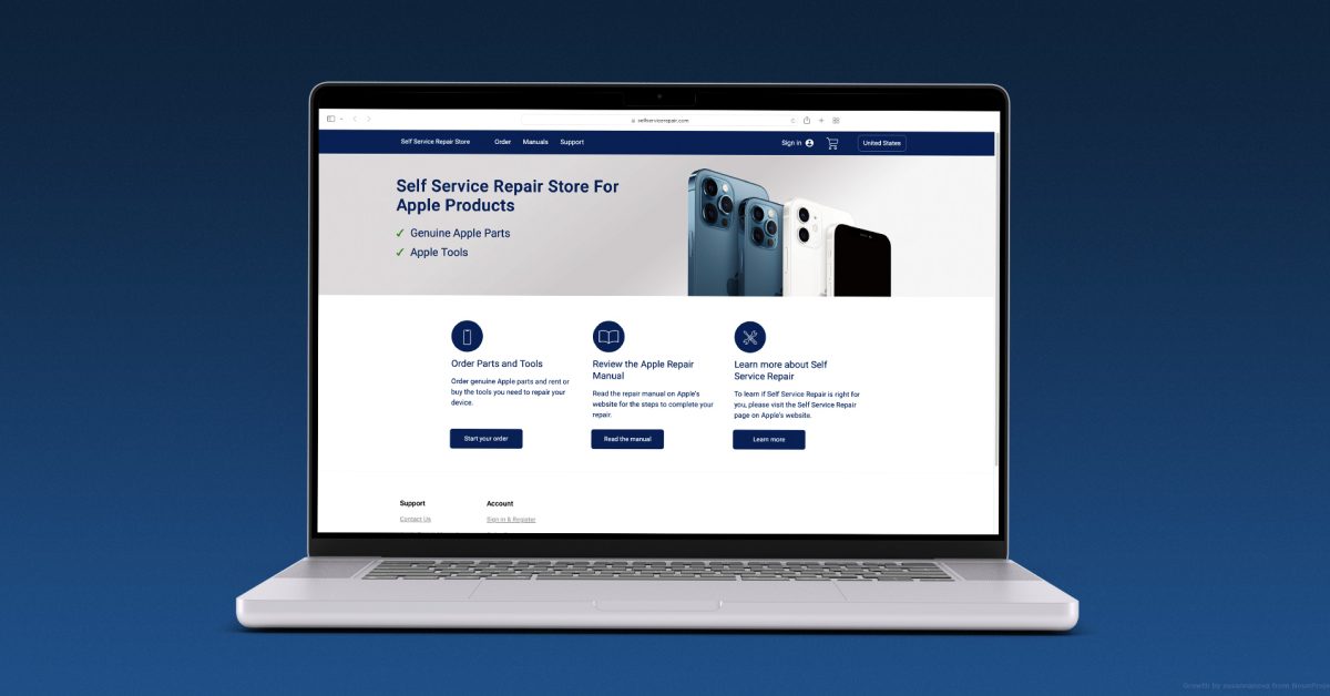 Apple Self Service Repair store now available, allowing customers to repair their own iPhones for the first time