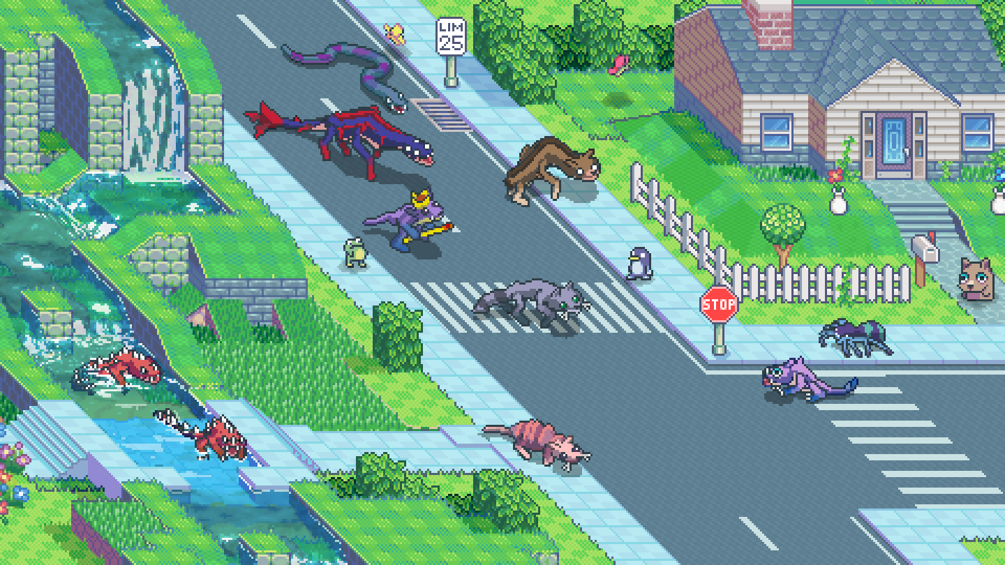 Pokemon clone allows you to fuse your own monsters