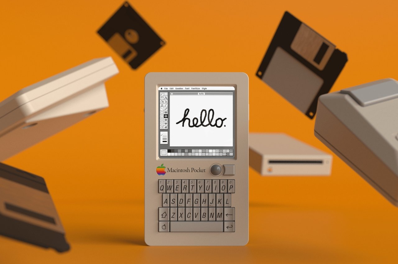 Ce concept d'ordinateur de poche Macintosh nous donne envie d'avoir une machine à voyager dans le temps