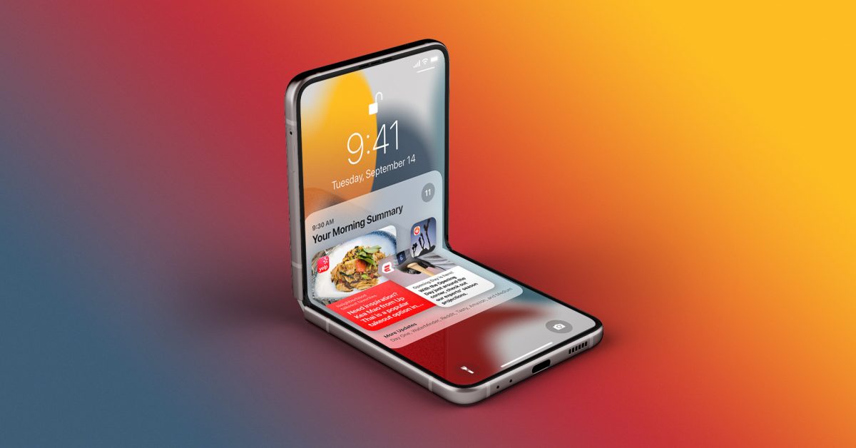 Apple reportedly testing color e-ink display technology to use as a second screen for a foldable device