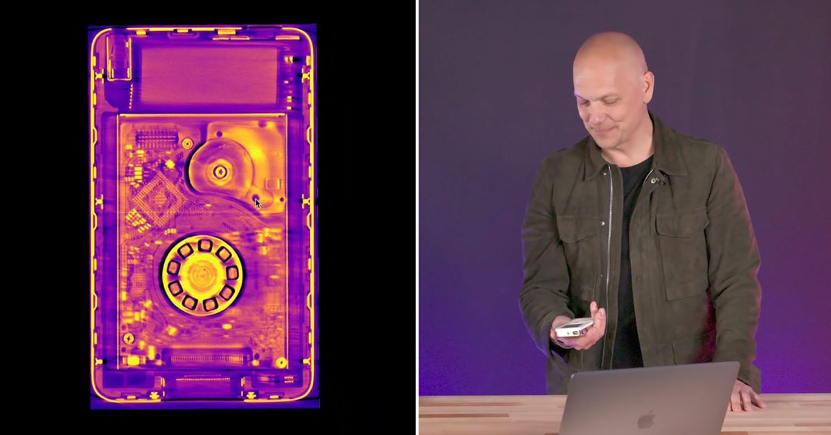 Tony Fadell talks iPod design considerations, illustrated by CT scans