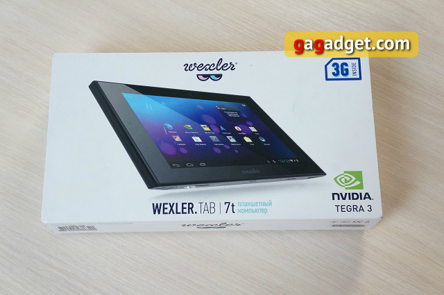 Обзор планшета Wexler Tab 7t: для фанатов Tegra 3-2