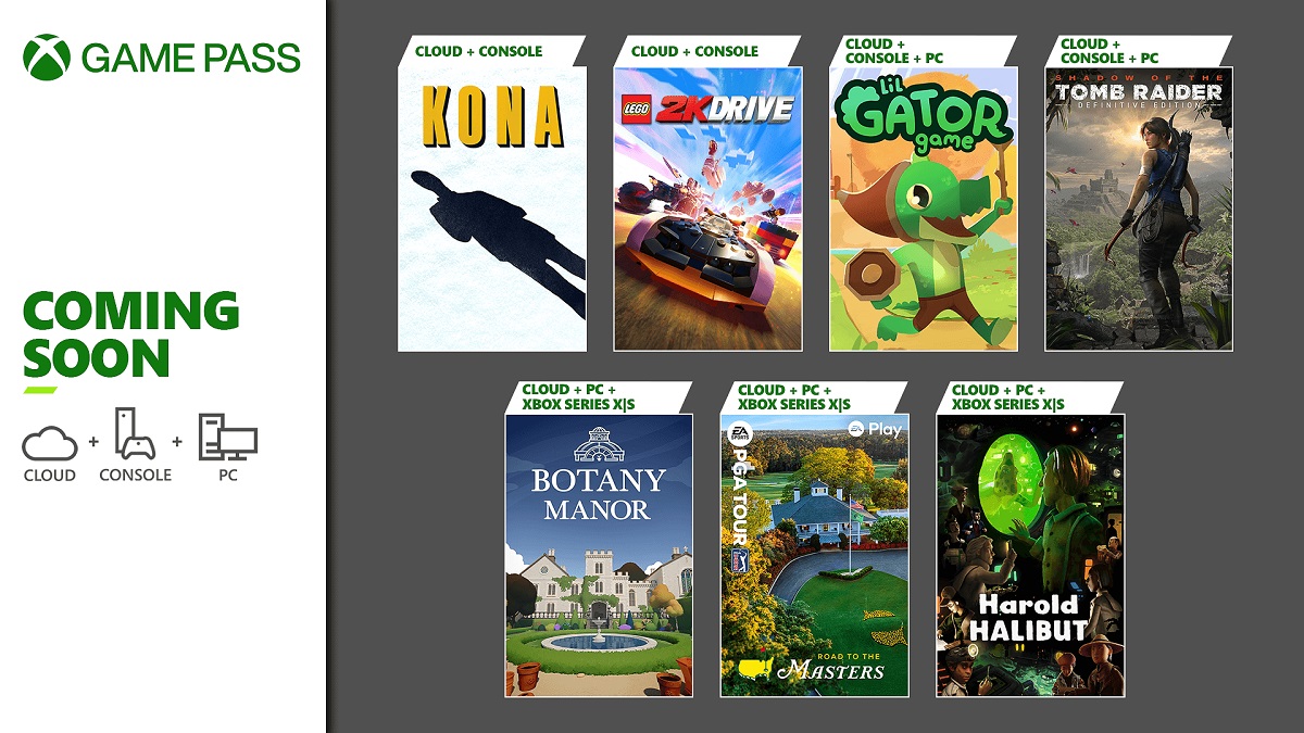 Course d'arcade, simulateur de golf, Lara Croft et plus encore : Microsoft a dévoilé les jeux qui seront disponibles sur Game Pass au cours de la première quinzaine d'avril.