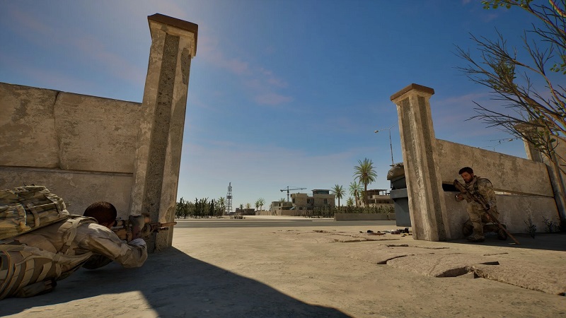 You're a sniper in Center Mass: Streets of Ramadi.