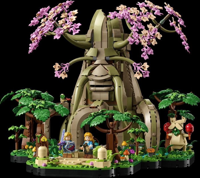 In an interesting collaboration between Nintendo and LEGO, the first The Legend of Zelda themed builder has been announced that will allow you to assemble two variants of the Great Tree of Deku-2