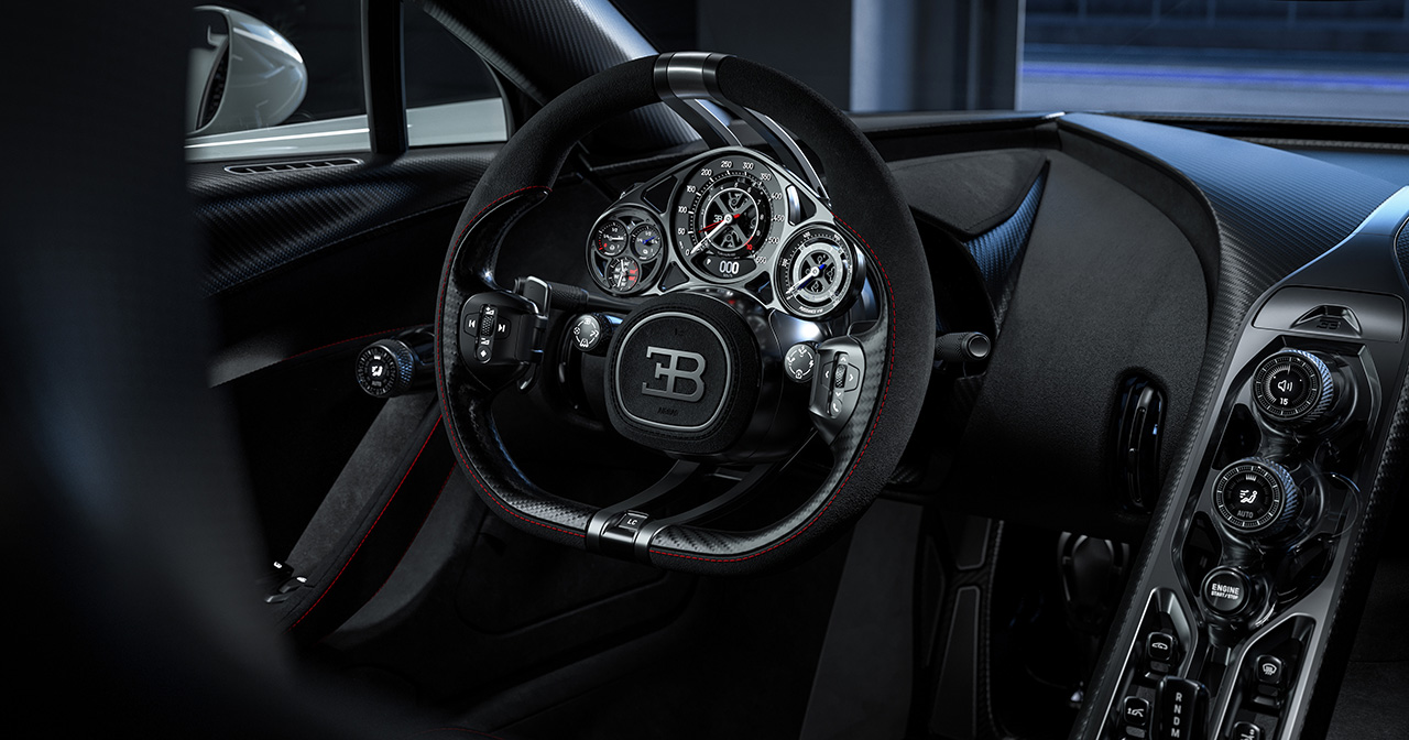 Bugatti Tourbillon rear with new design