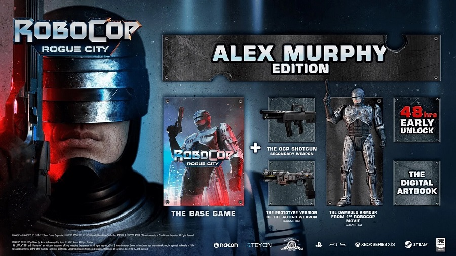 Стартувало приймання попередніх замовлень на шутер RoboCop: Rogue City на всіх платформах: гравцям пропонується розширене видання з цікавими бонусами-2