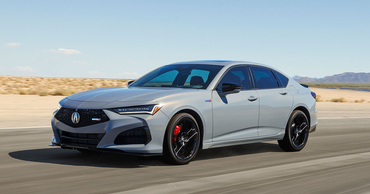 Acura TLX Type S.