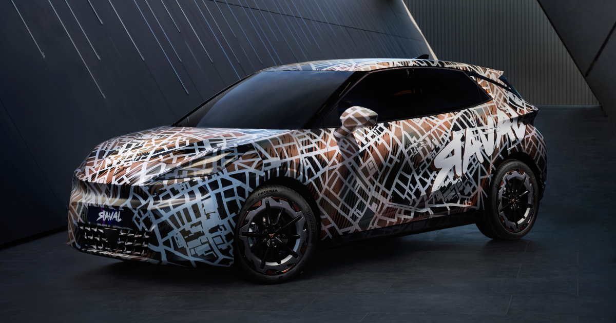 The so-called testing of the pre-production version of the new Cupra Raval hatchback