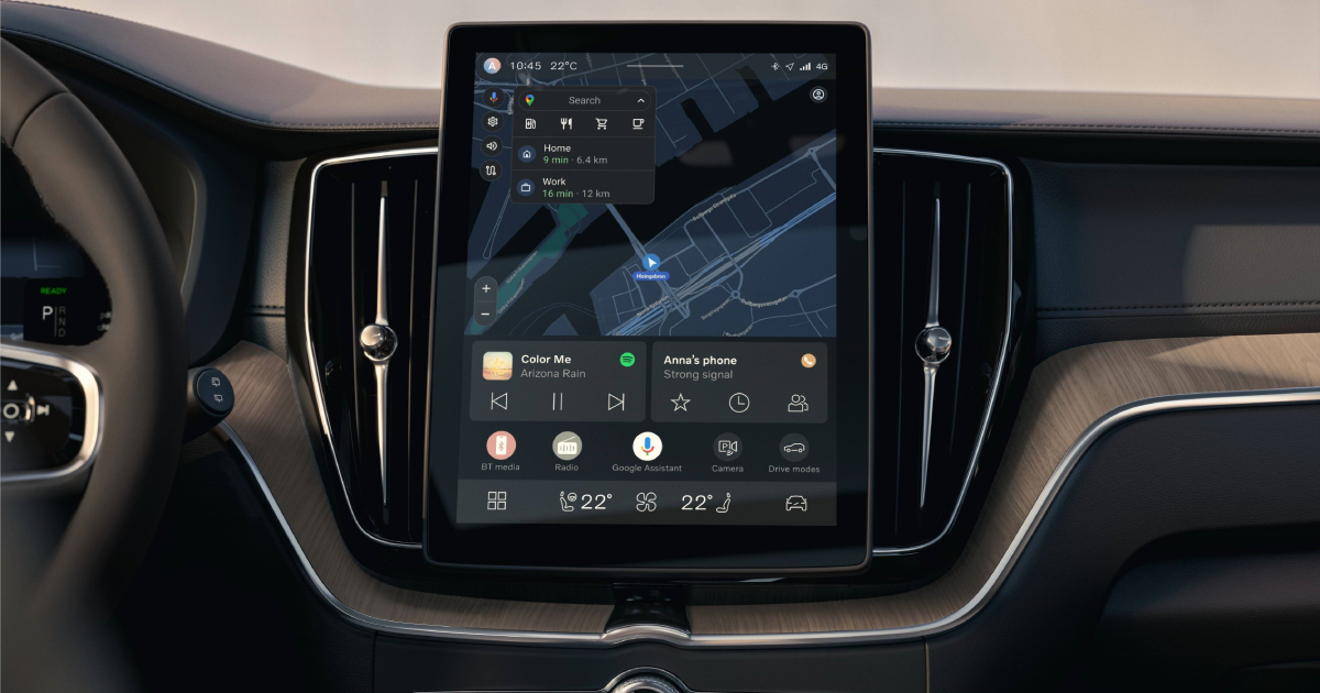 Інформаційно-розважальна система Volvo