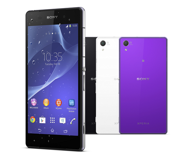 Флагманский смартфон Sony Xperia Z2 доехал до Украины