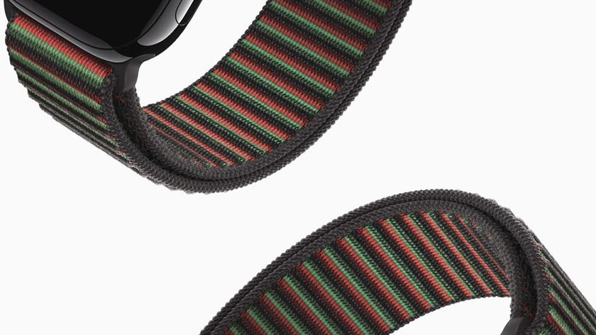 Bracelet Unity noir pour Apple Watch