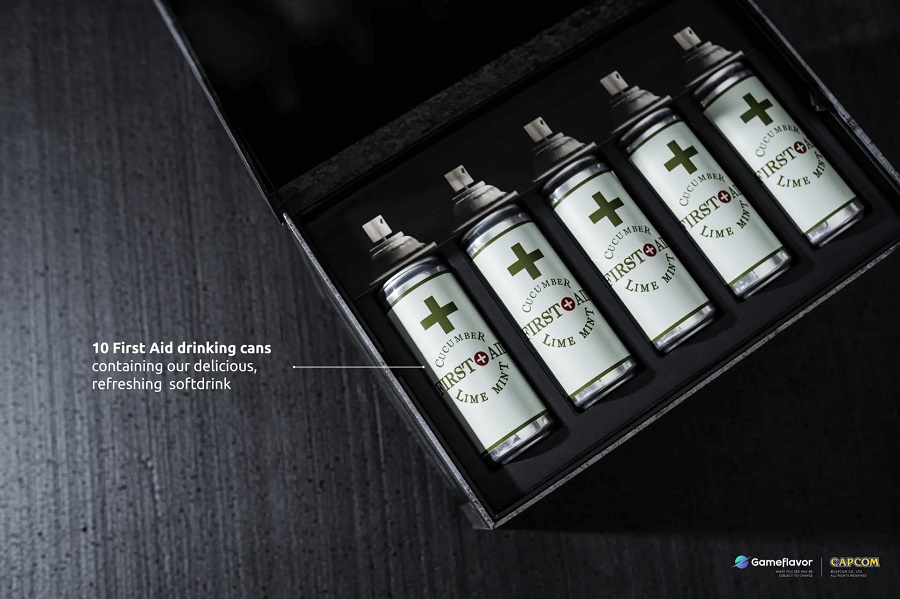 Fans de Resident Evil - Attention ! Annonce de la boisson collector First Aid-2