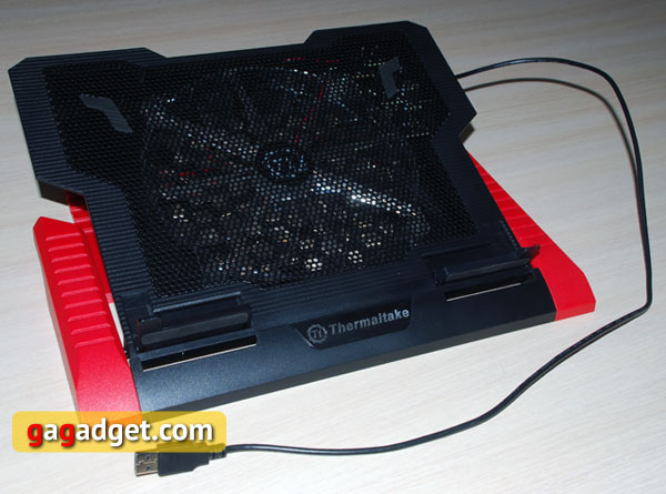 Результаты розыгрыша охлаждающей подставки под ноутбук Thermaltake Massive 23 GT