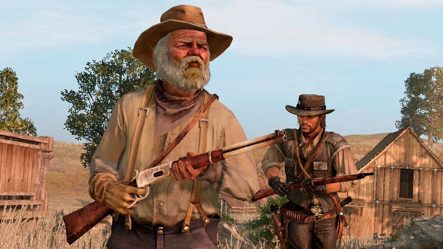 Rockstar Games has released the first screenshots of the Red Dead Redemption re-release for PlayStation 4 and Nintendo Switch. The difference with the original game is noticeable-2