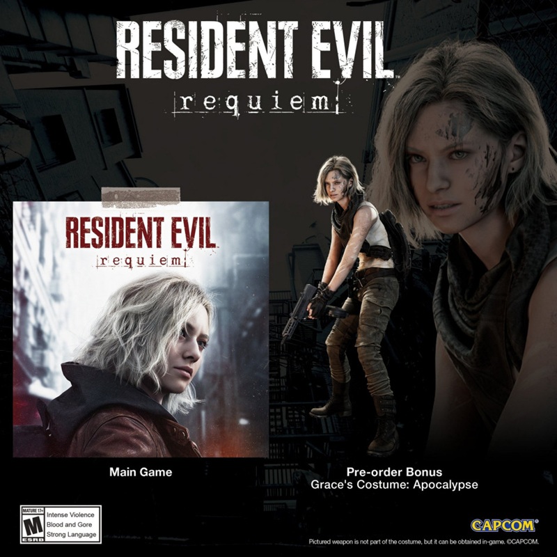 Изображение стандартного издания Resident Evil Requiem