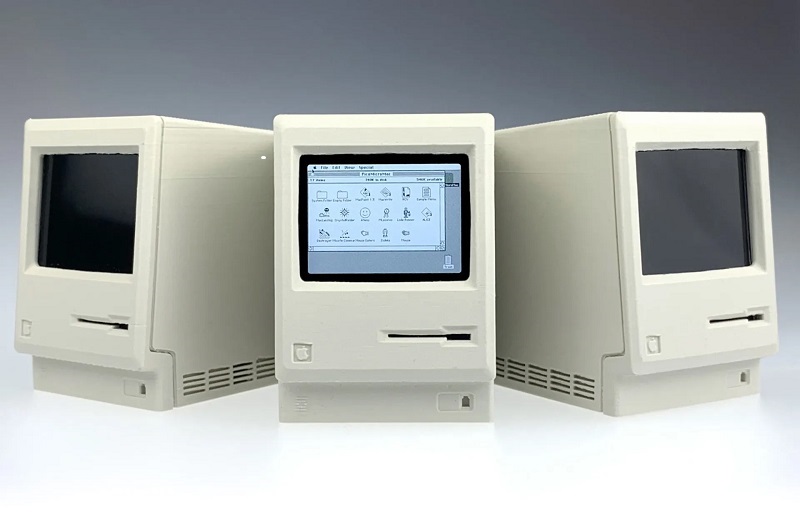 Робоча копія Macintosh на базі Raspberry Pi Pico