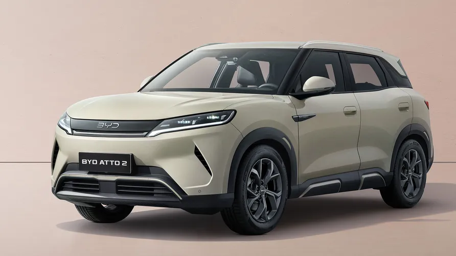 BYD Atto 2 en jaune