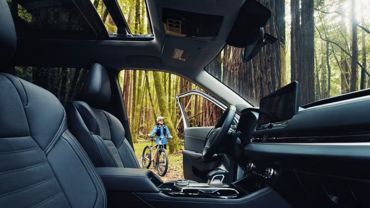 Interior of Mitsubishi Outlander 2025 Trail Edition