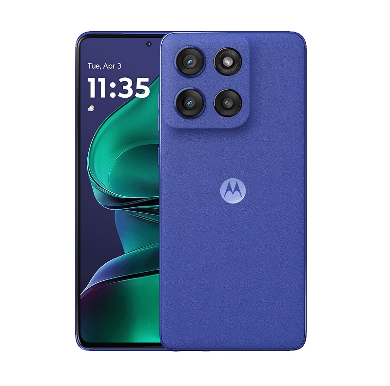 Motorola Edge 60 Stylus на тлі міського пейзажу