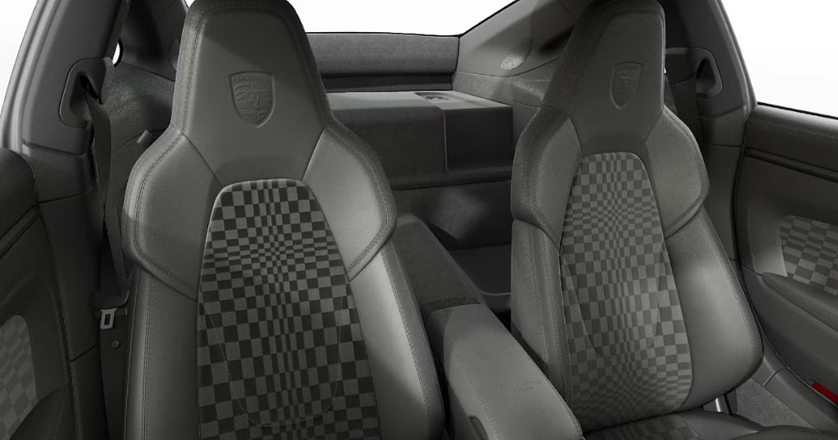 Sièges de la Porsche 911 Carrera avec cuir Club