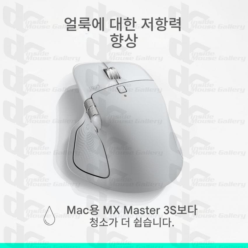 Rendering of the Logitech MX Master 4 mouse
