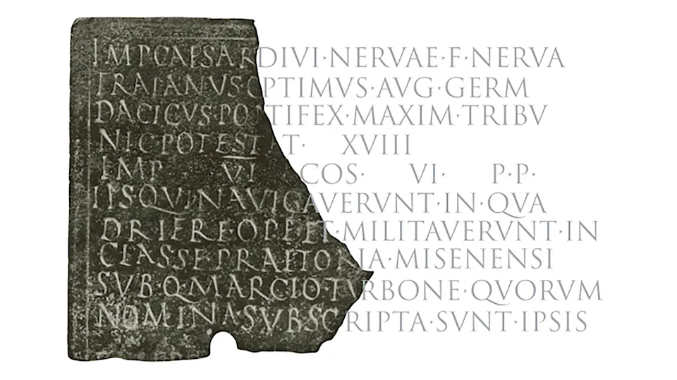 Bronze military diploma from Sardinia restored