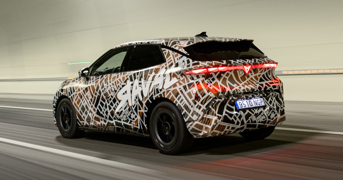 Cupra Raval undergoing testing