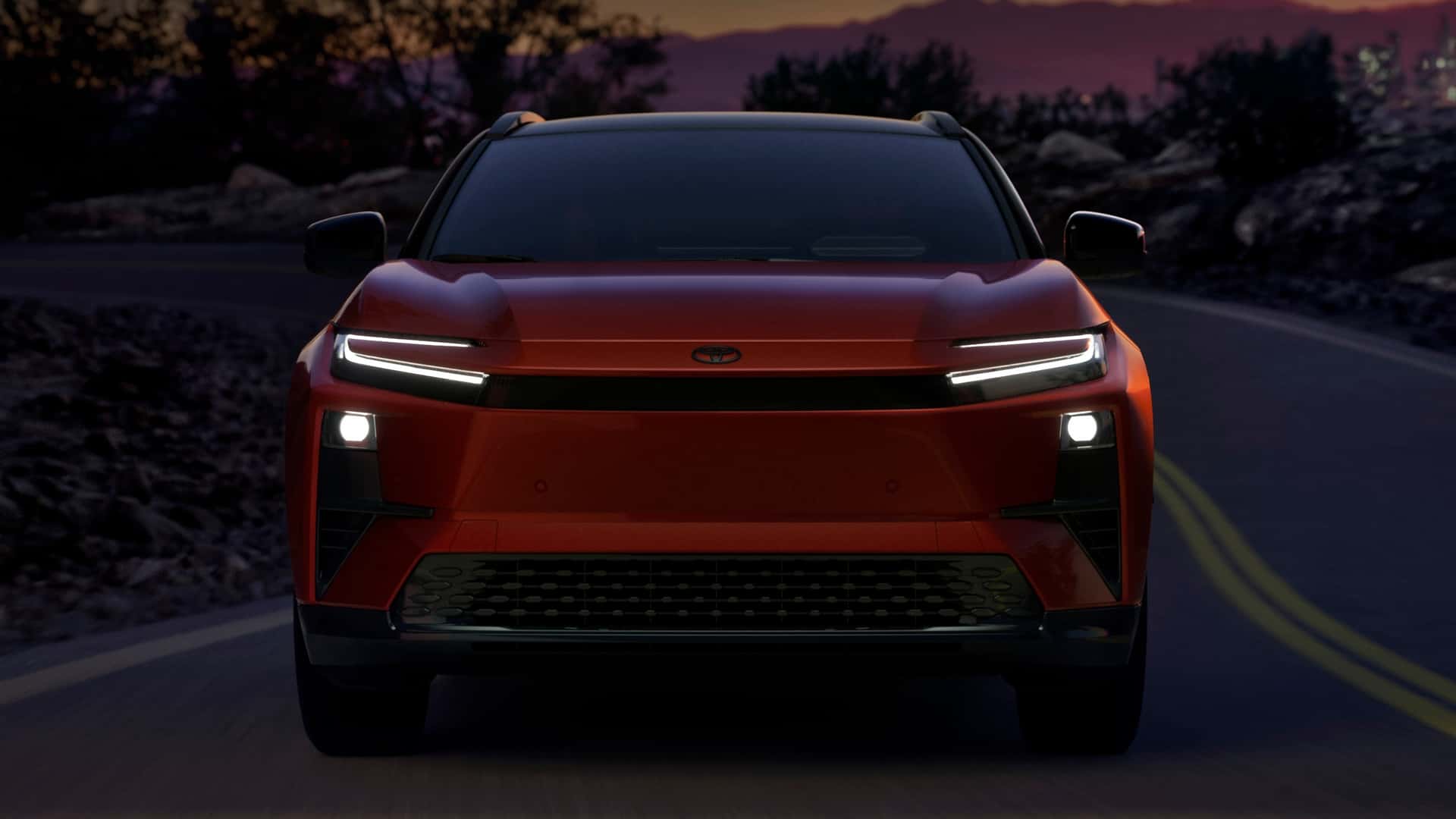 Toyota C-HR EV - внешний вид