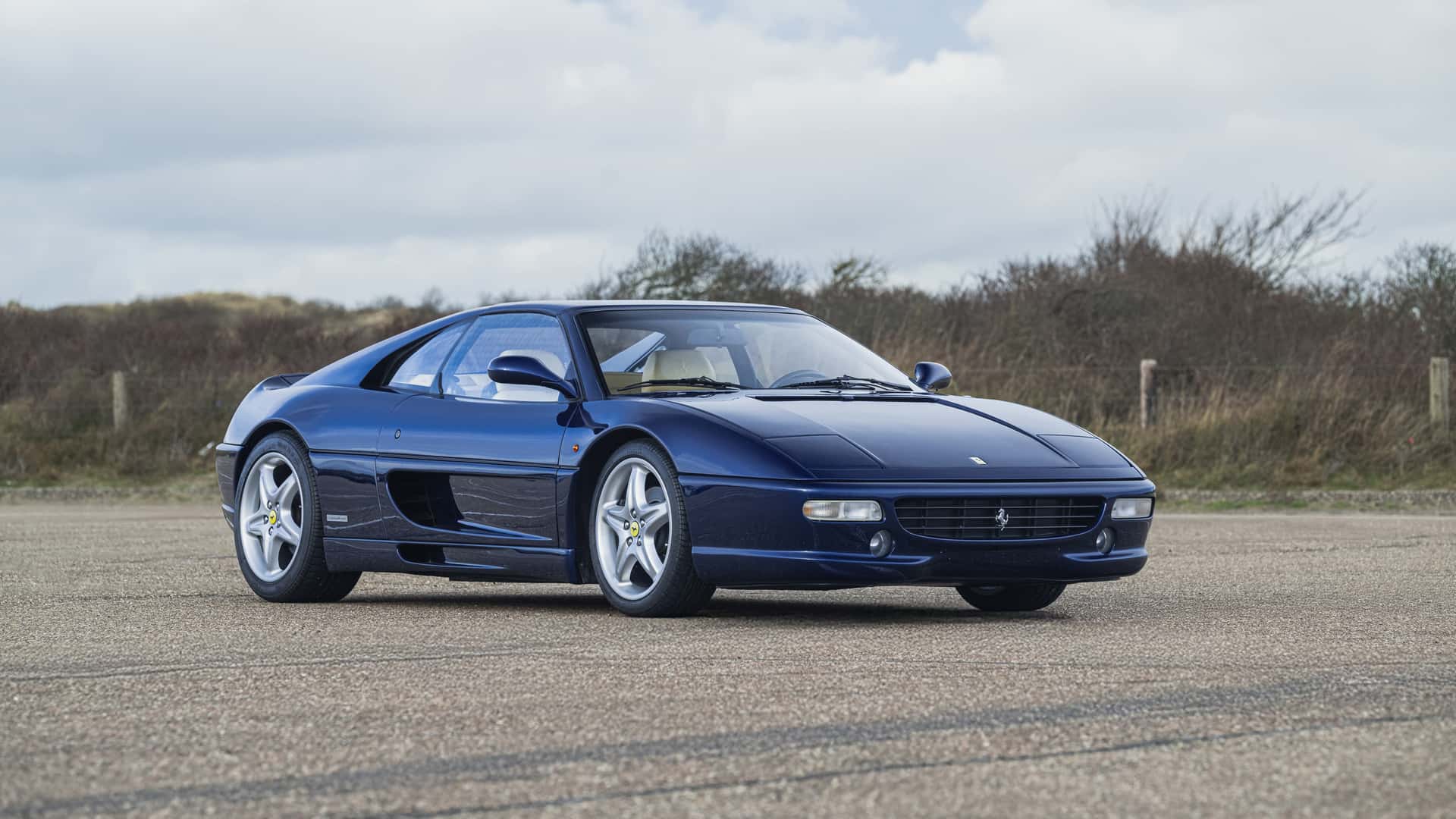 La Ferrari F355 GTS de Michael Schumacher en 1996.