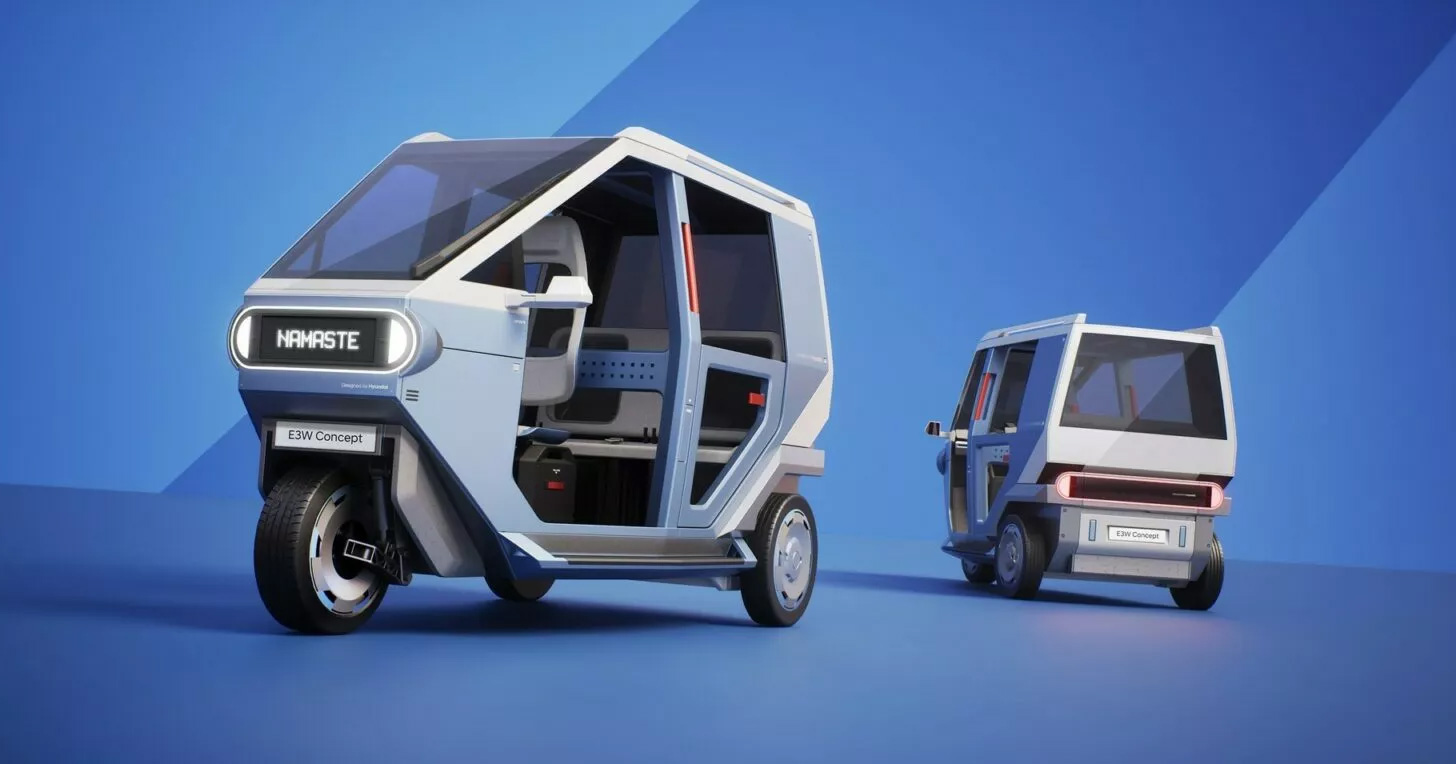 Електричний триколісний концепт від Hyundai