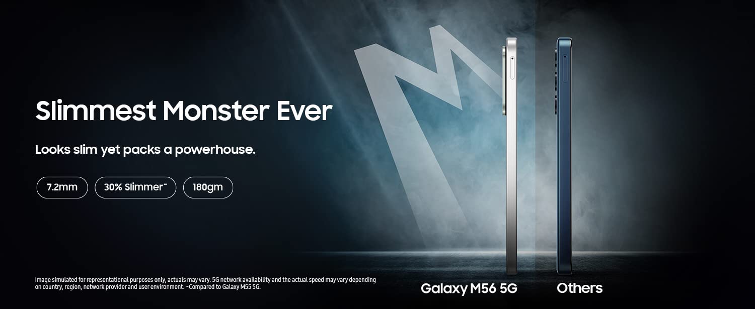 Galaxy M56 design