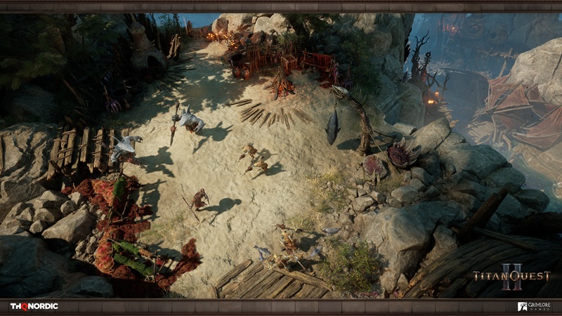 Скріншот з гри Titan Quest 2