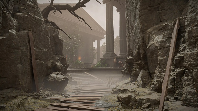 Screenshot 4 from the canceled God of War