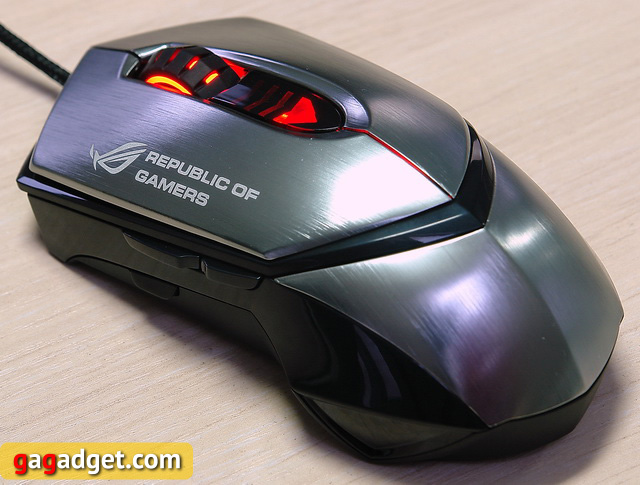 Обзор игровой мыши ASUS ROG GX1000 Eagle Eye