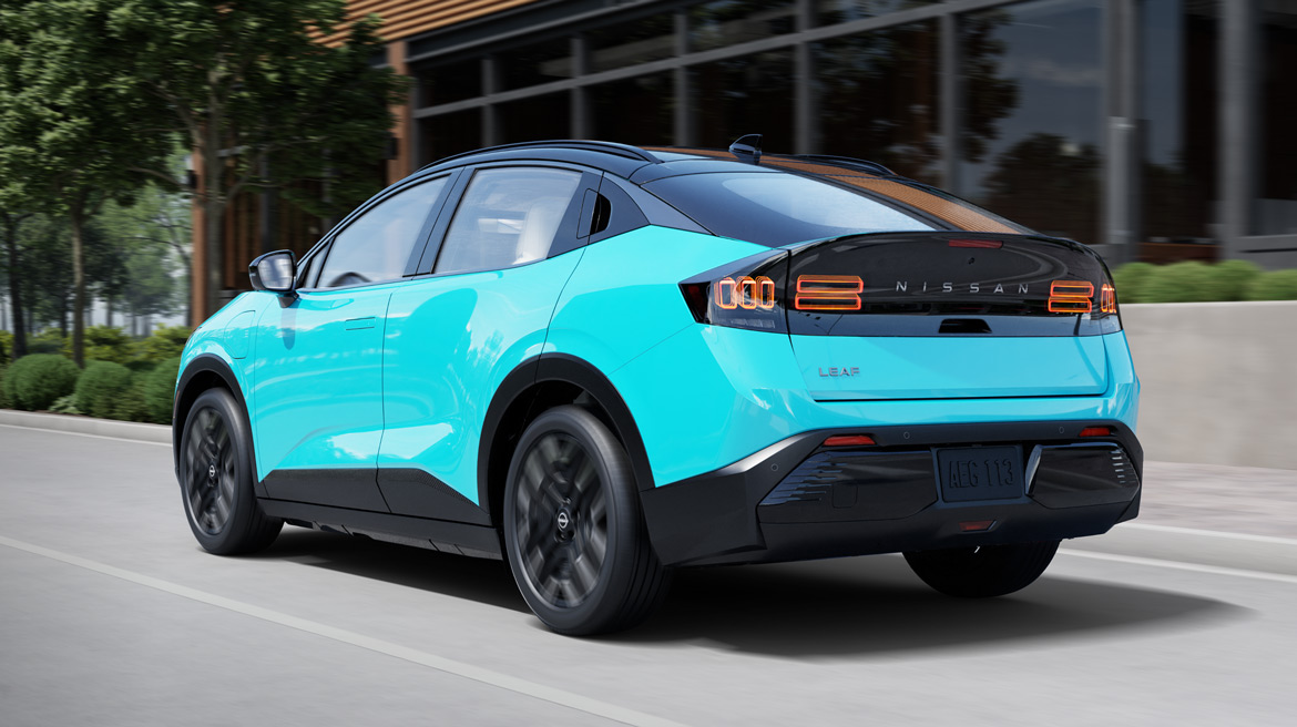 Новый Nissan Leaf Platinum+ - внешний вид