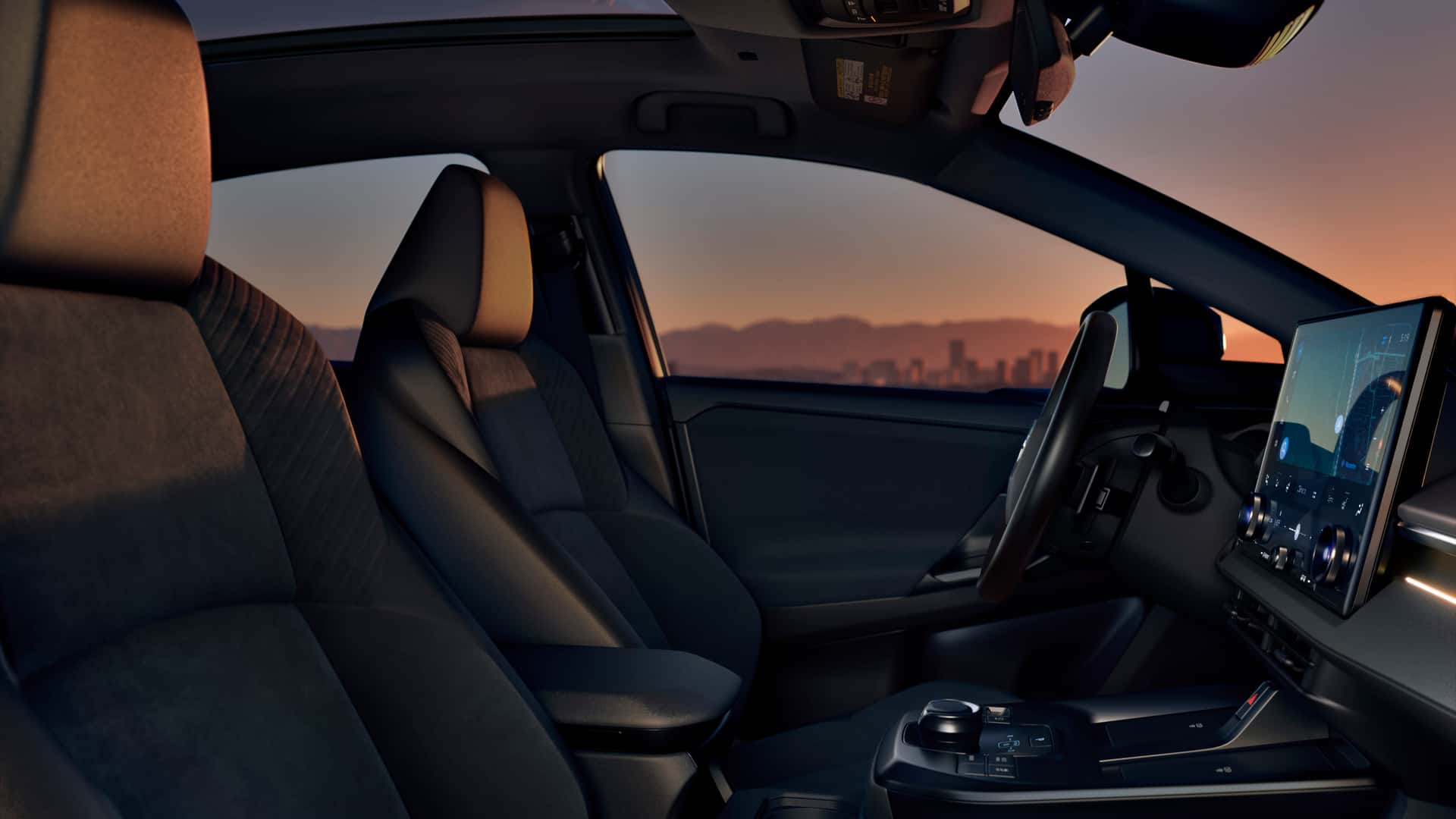 Toyota C-HR EV - панель приборов