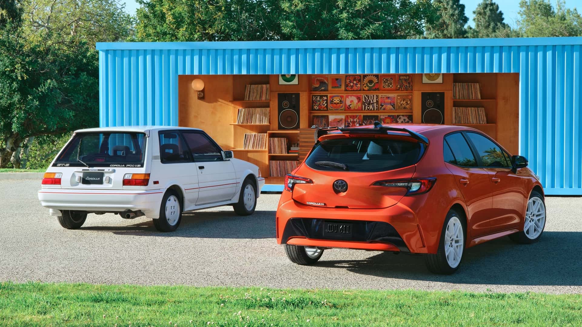 Sporty design of the Toyota Corolla Hatchback FX Edition