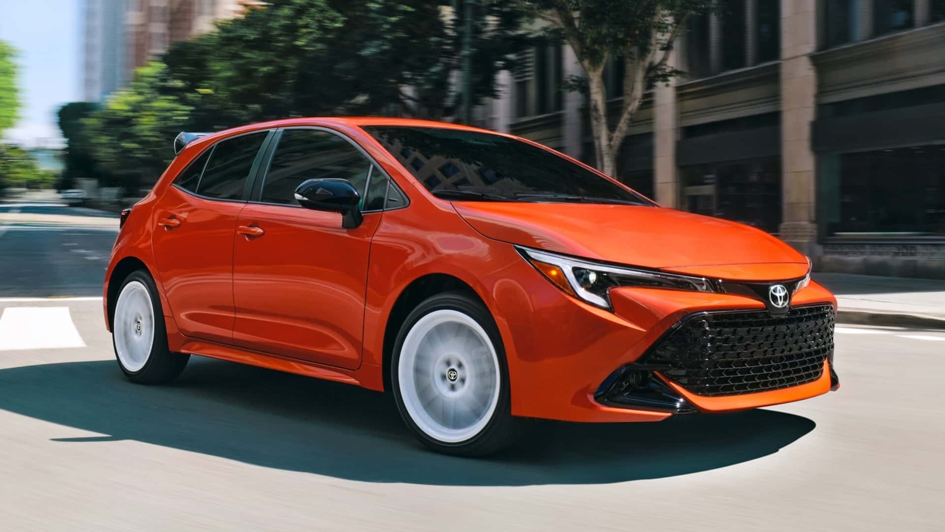 Toyota Corolla Hatchback FX Edition in various colours