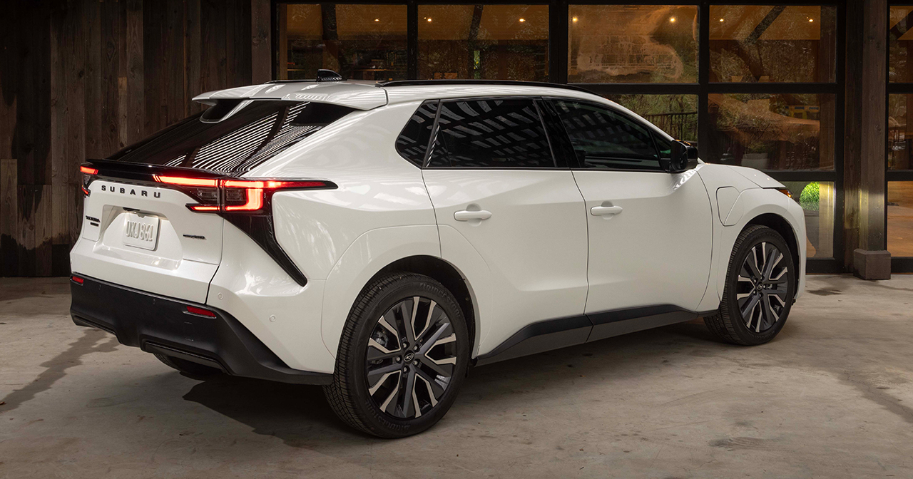The updated Subaru Solterra 2026