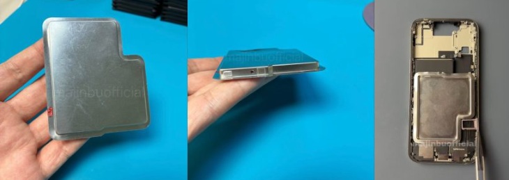 Прототип батареї iPhone 17 Air для китайського ринку